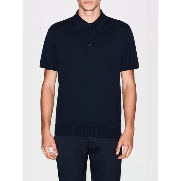 Armani Exchange Polo Shirt Men Blue